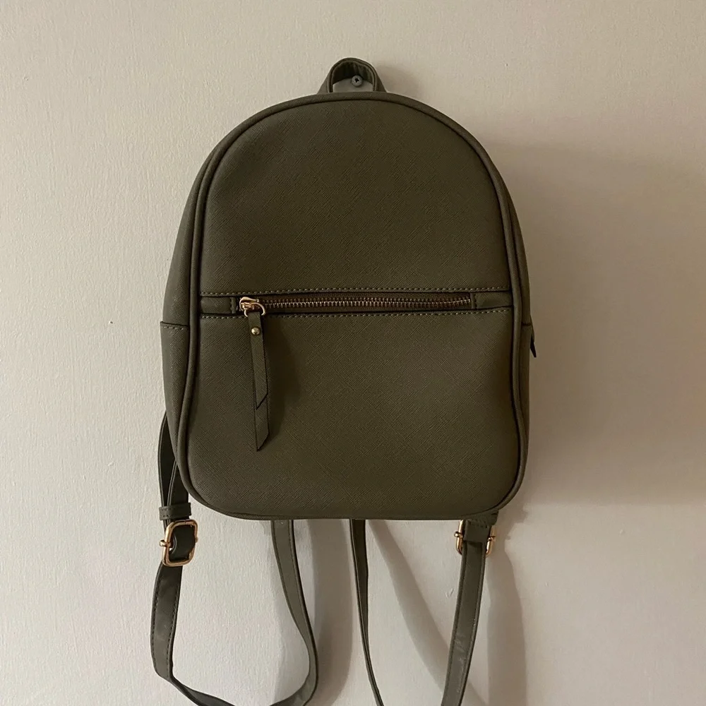 Sage Green Backpack - Picture 1 of 4